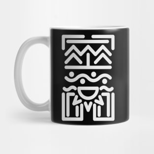 Native American Abstract Pattern Large Mug